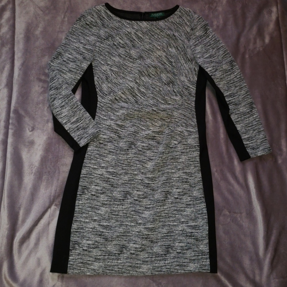 Flattering two toned Ralph Lauren dress